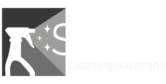 STM Logo, Sprühflasche auf graustufen Hintergrund